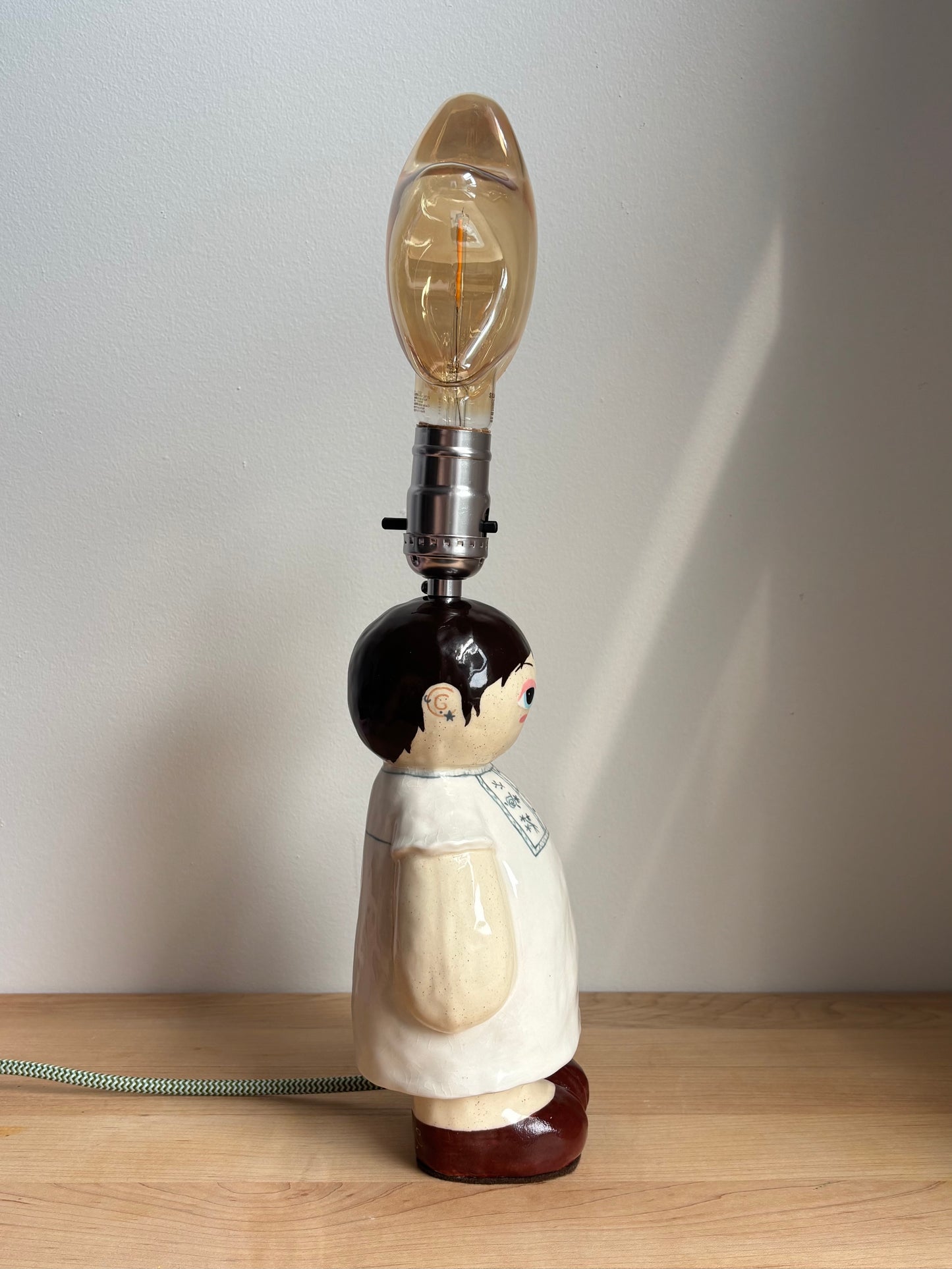 Zzz Sleepytime Tabis Doll Lamp