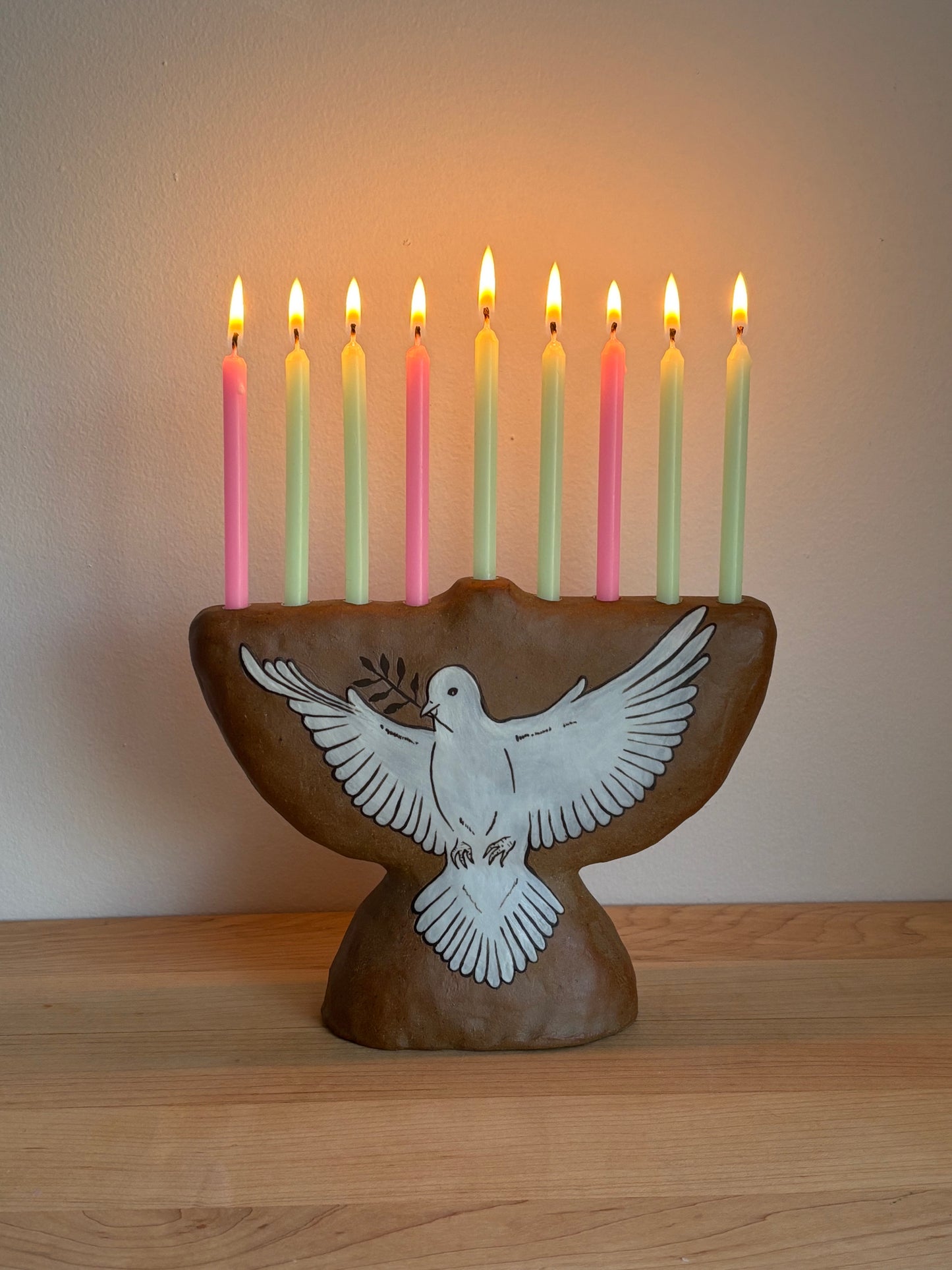 Dove Menorah