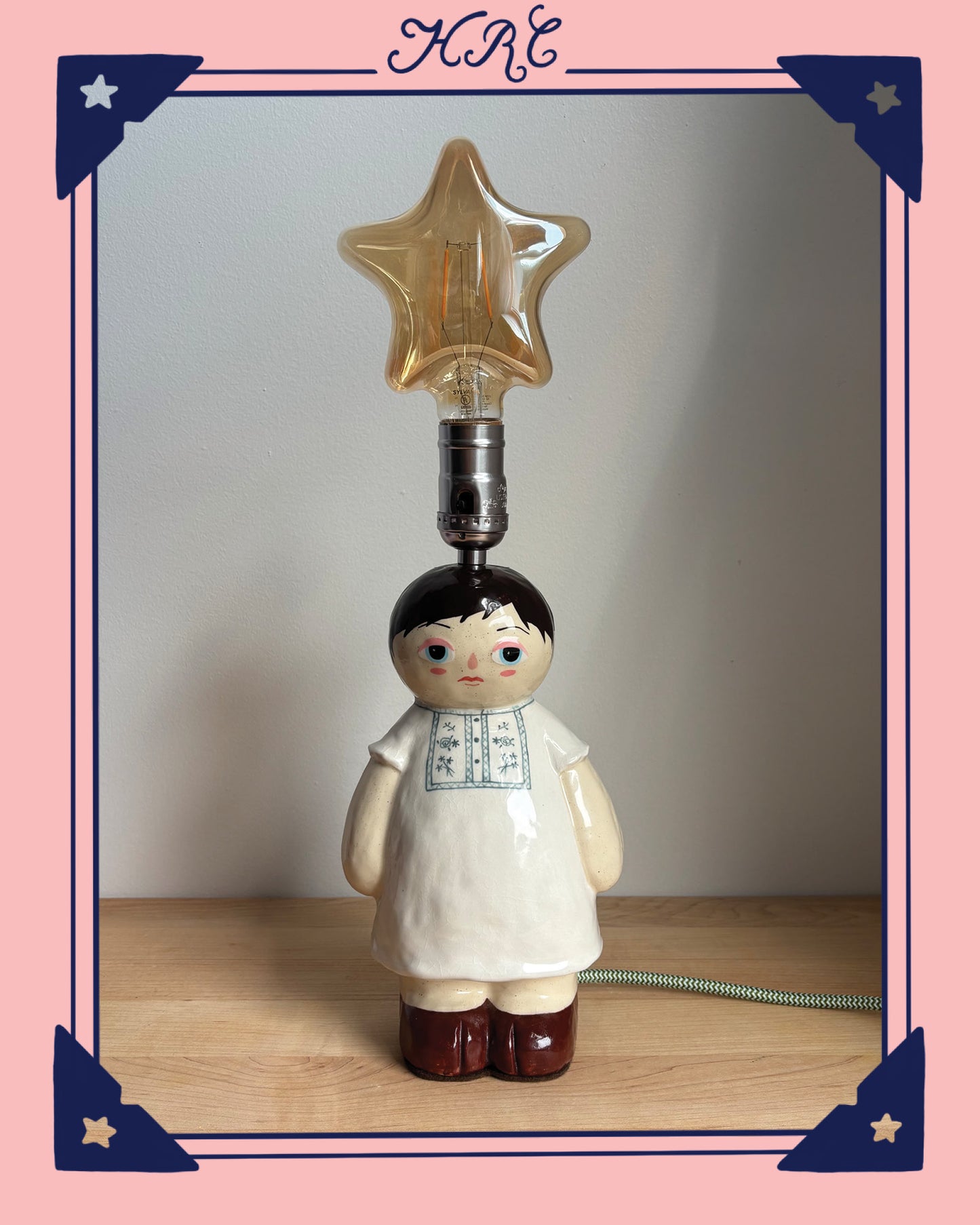 Zzz Sleepytime Tabis Doll Lamp
