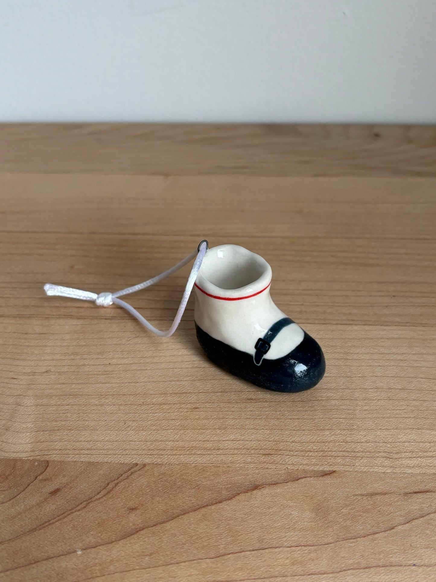 Mary Jane with White Sock Ornament