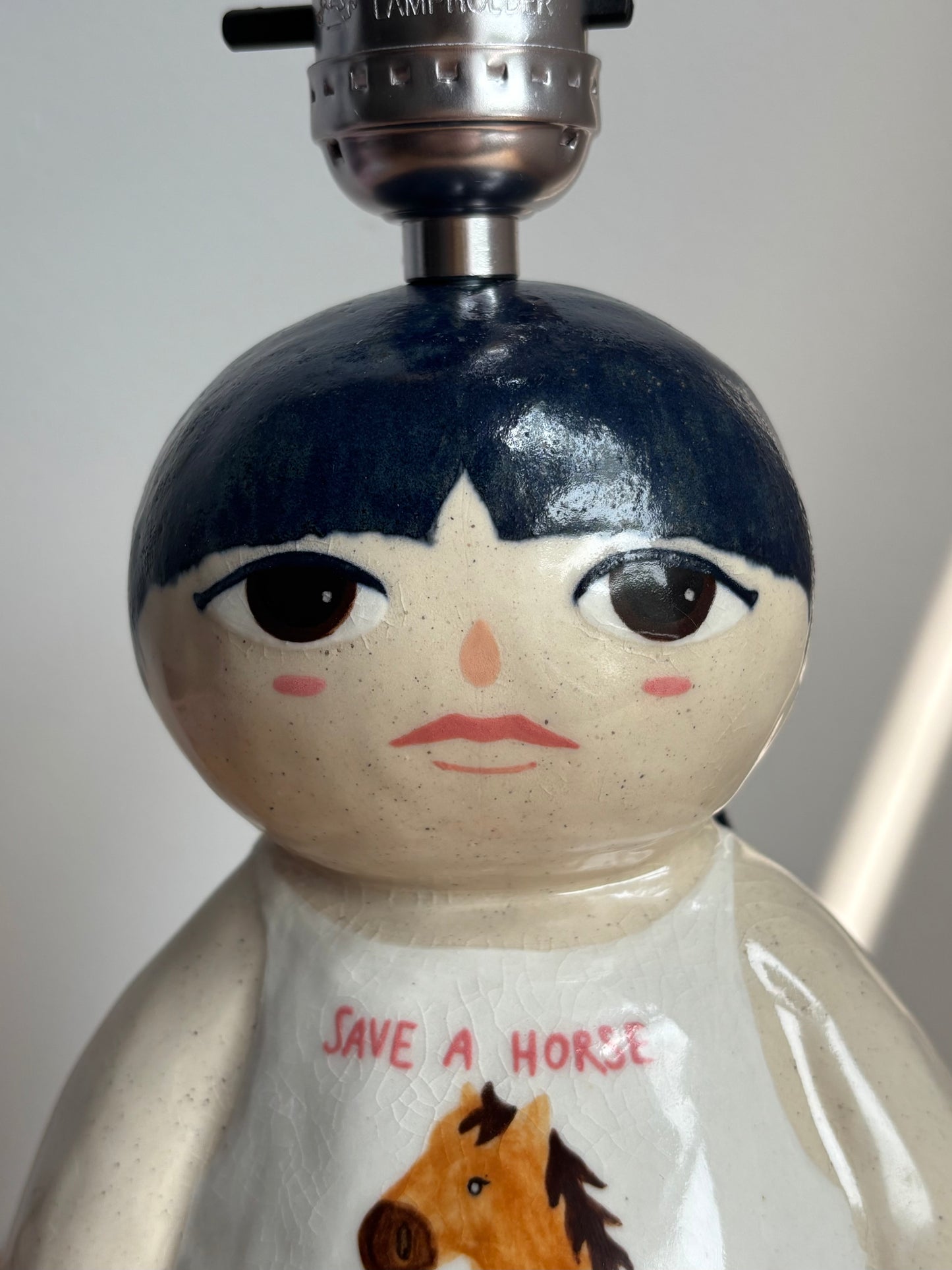 Giddy-up Line Dancing Cowdoll Lamp