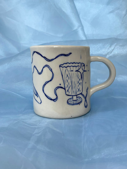 Afghan Hound Diner Mug