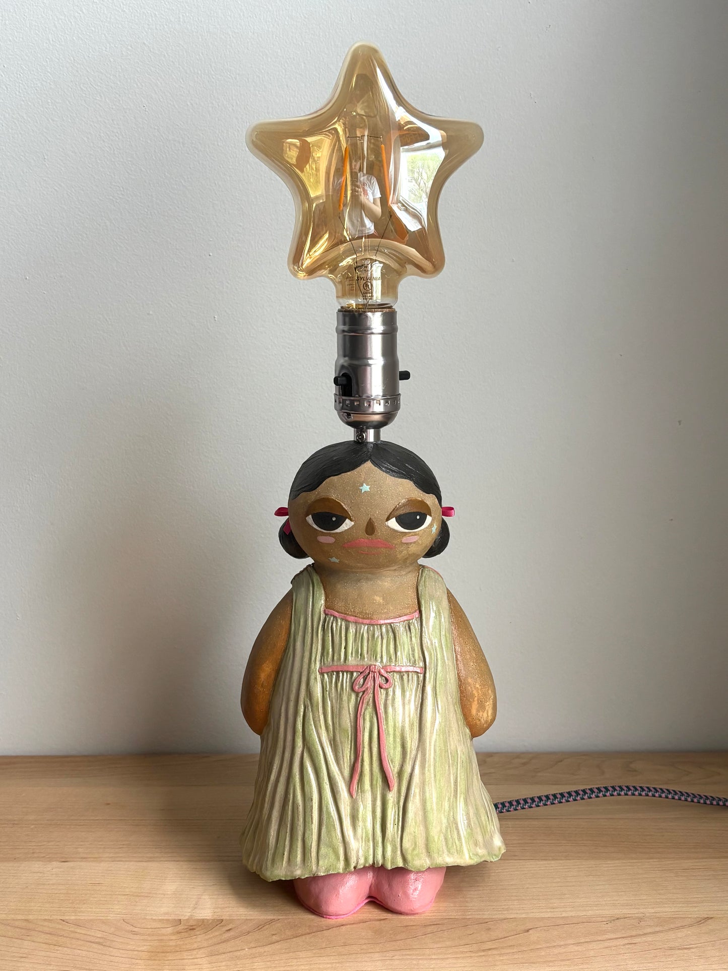 Slumber Party Glamour Gown Doll Lamp
