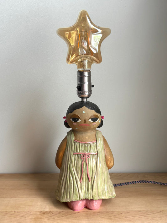 Slumber Party Glamour Gown Doll Lamp