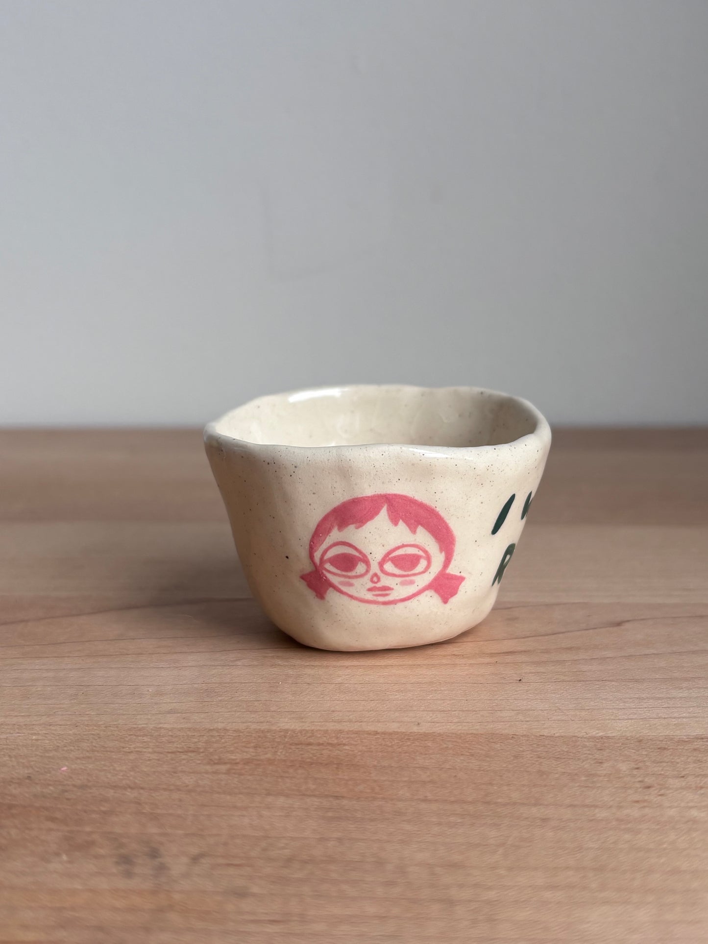I Wanna Rob Doll Shot Glass