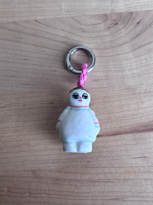 Wiggle Collar Cupid Mini Doll Charm