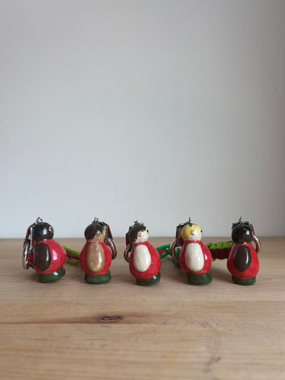 Tomato Mini Doll Bag Charm