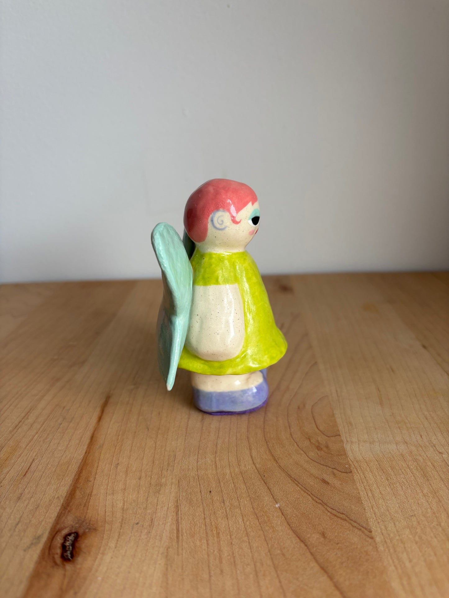 Pink Hair Fairy Doll Figure