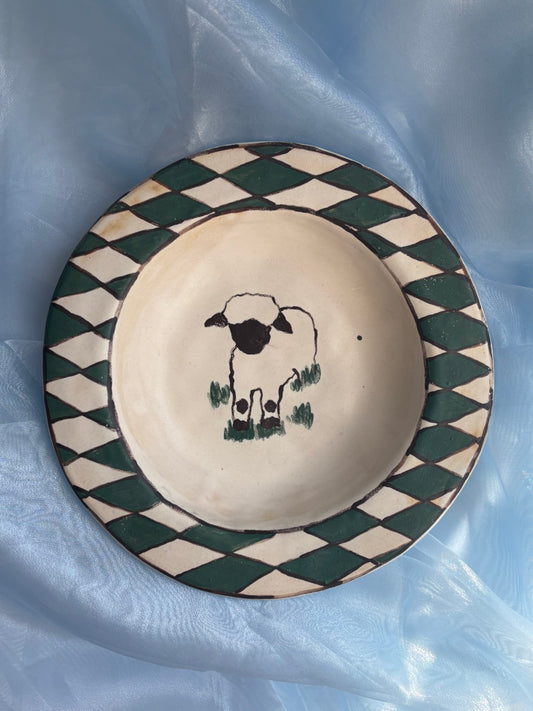 Lamb Serving Bowl