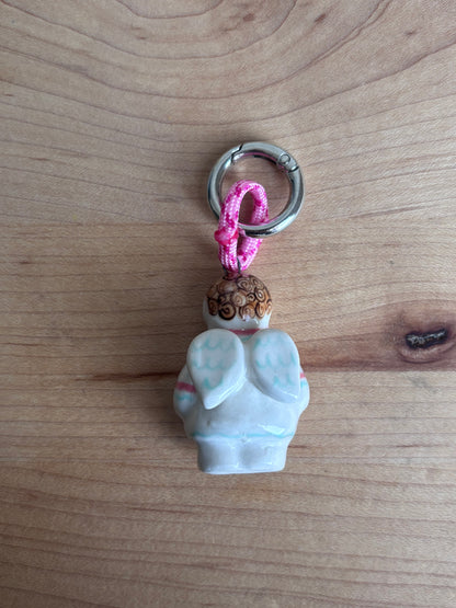 Wiggle Collar Cupid Mini Doll Charm