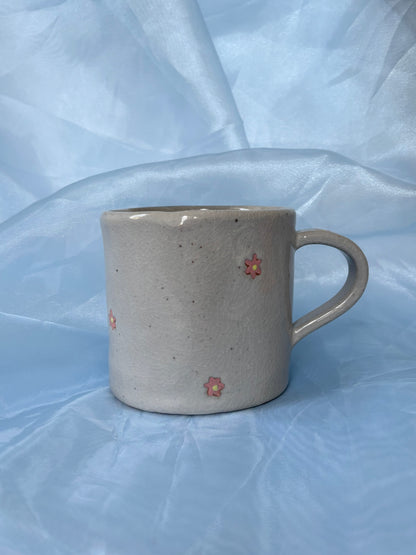 Gray Bunny Diner Mug