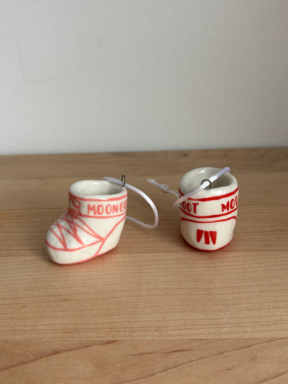 Moon Boot Ornament