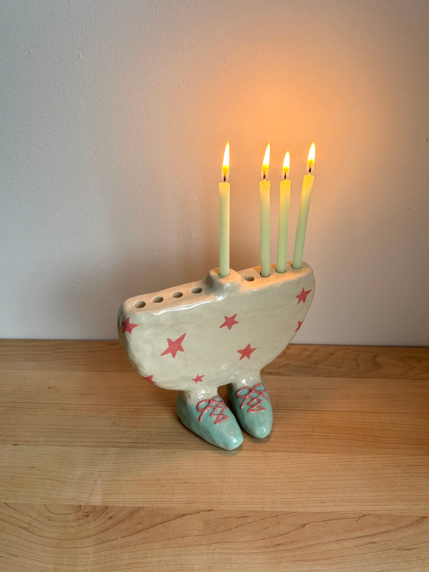 Tie My Shoes Menorah