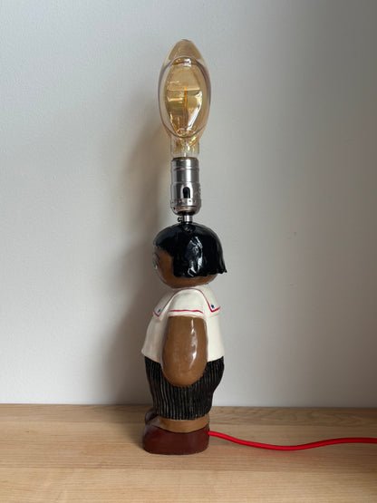 Pleats Please Sailor Girl Doll Lamp