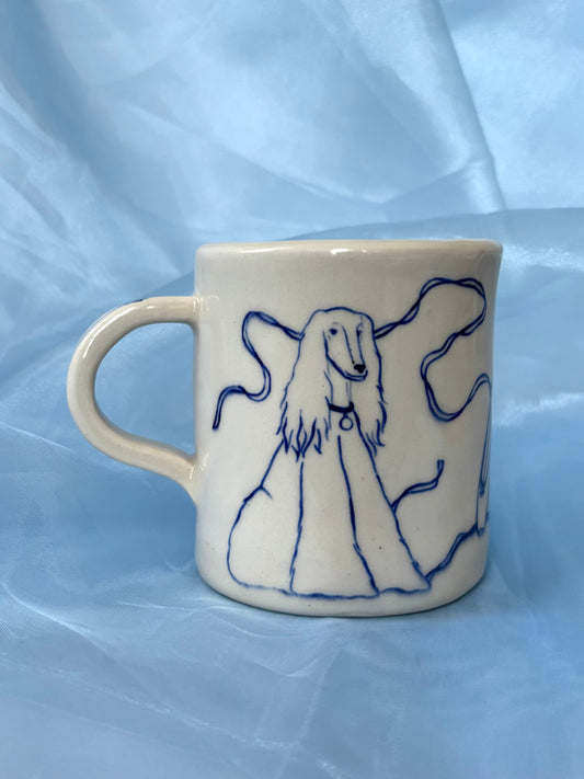 Afghan Hound Diner Mug