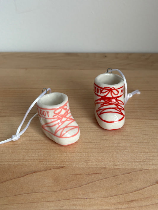 Moon Boot Ornament