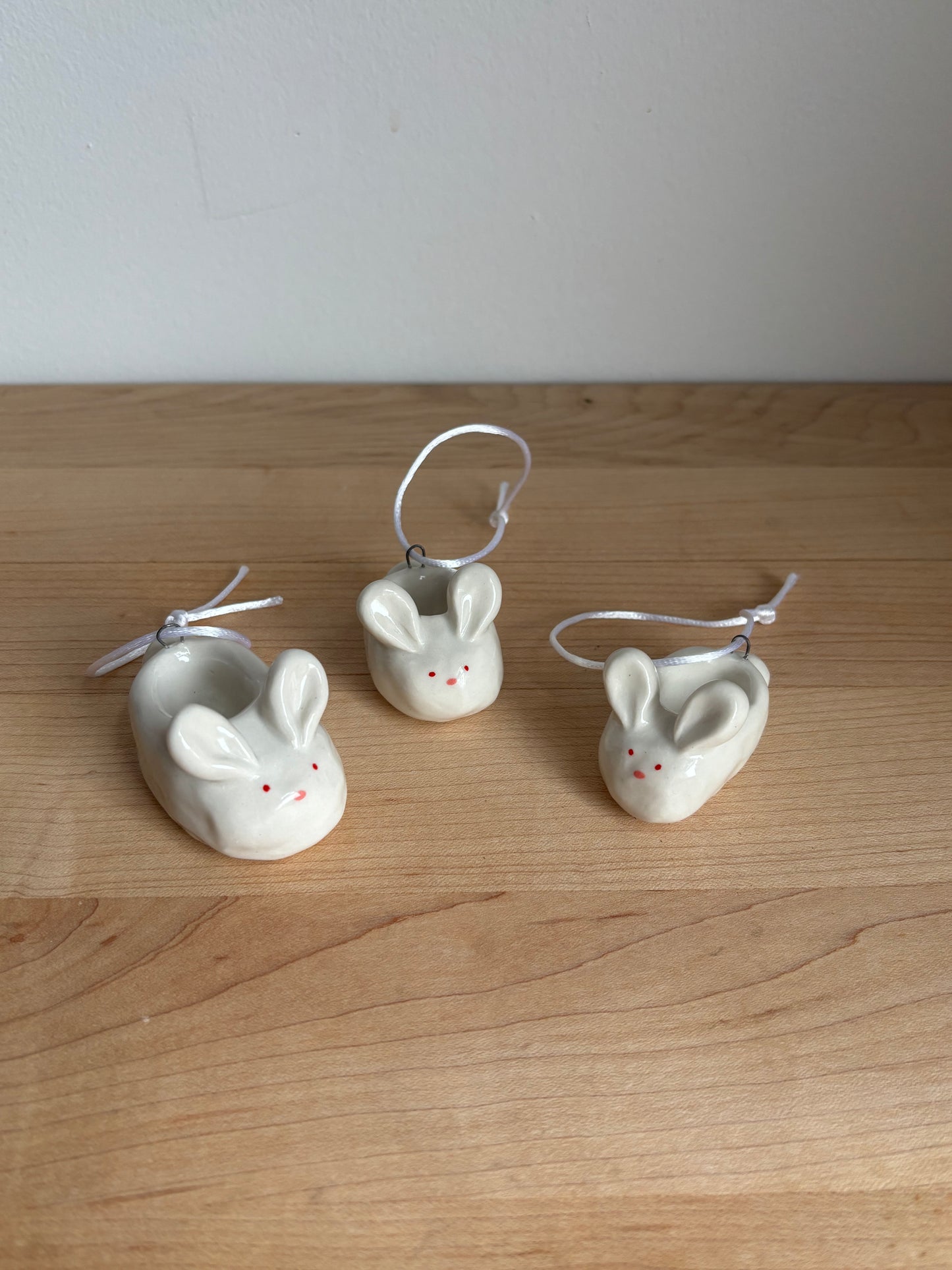 Bunny Slipper Ornament