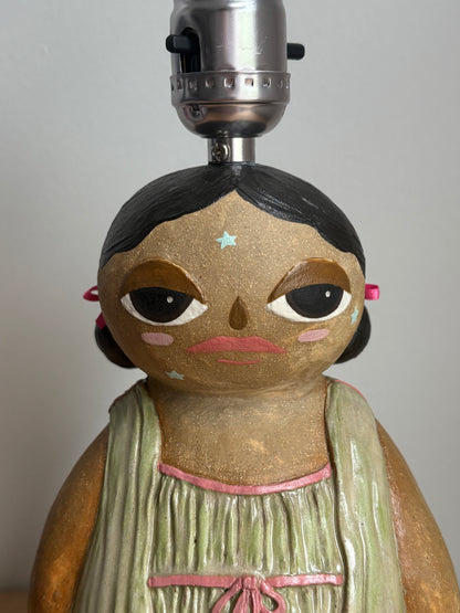 Slumber Party Glamour Gown Doll Lamp