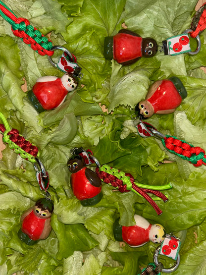 Tomato Mini Doll Bag Charm