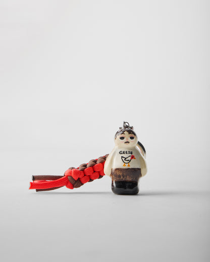 Geese Fan Pocket Boyfriend Mini Doll Bag Charm