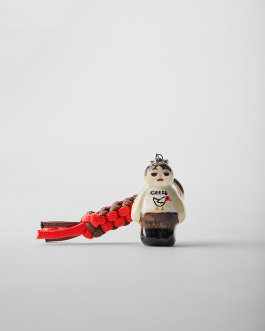 Geese Fan Pocket Boyfriend Mini Doll Bag Charm