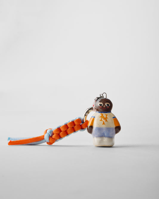 Mets Fan Mini Doll Bag Charm