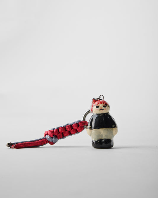 Red Beanie Pocket Boyfriend Mini Doll Bag Charm