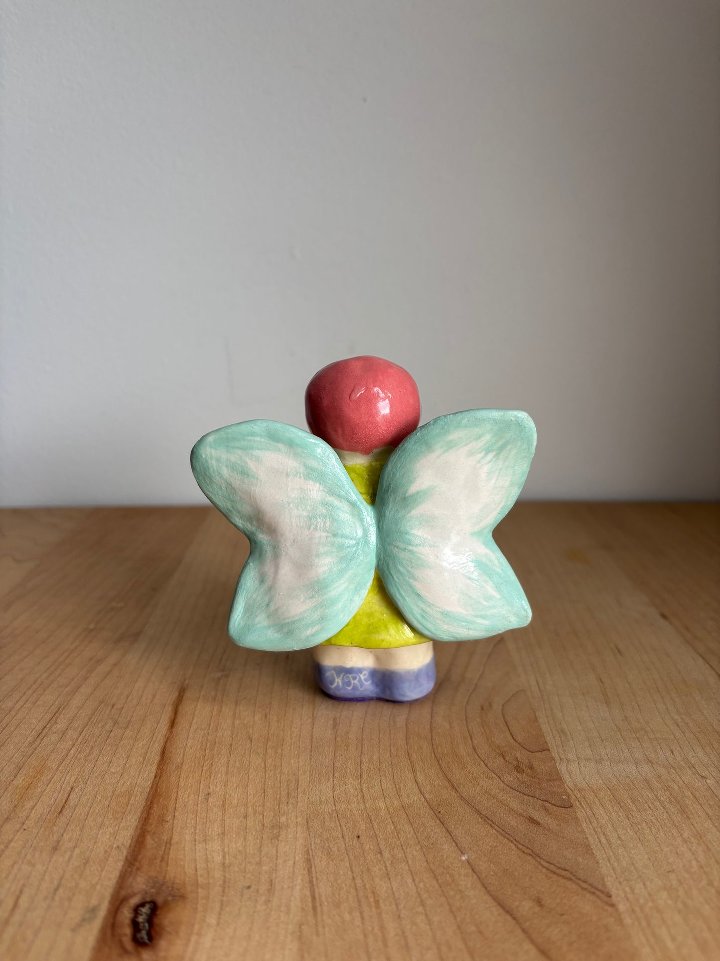 Pink Hair Fairy Doll Figure