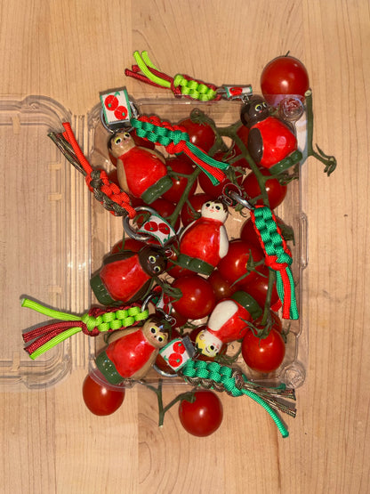 Tomato Mini Doll Bag Charm