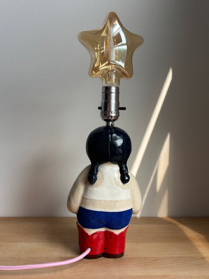 Giddy-up Line Dancing Cowdoll Lamp