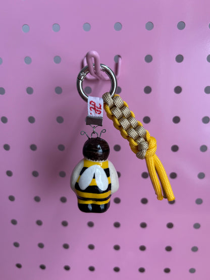 Bumblebee Mini Doll Bag Charm