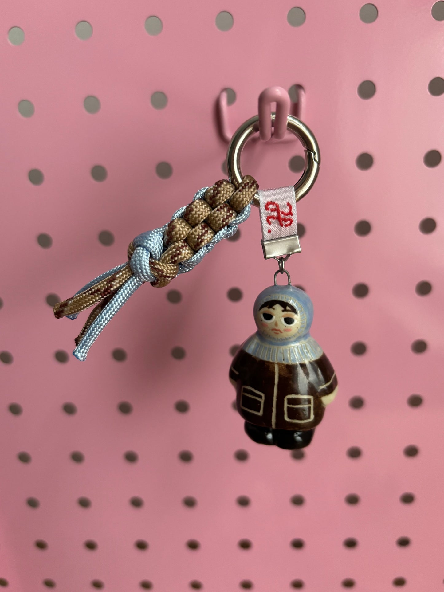 Balaclava Mini Doll Bag Charm