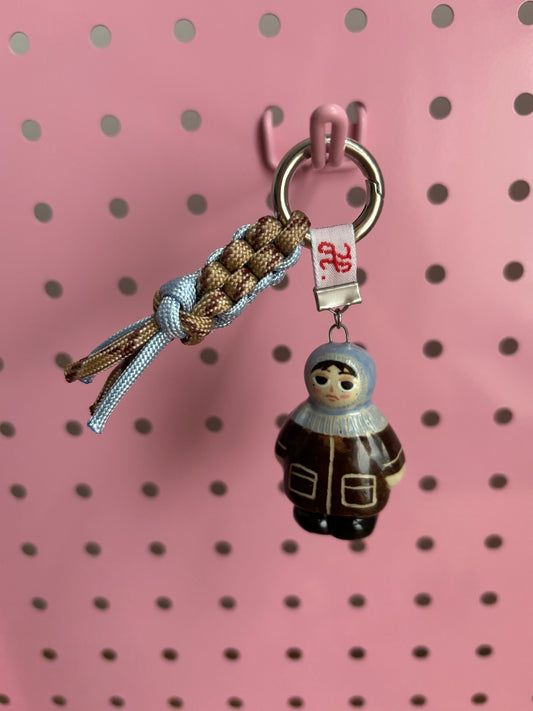 Balaclava Mini Doll Bag Charm