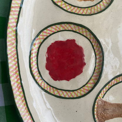 Trompe l’Oeil Seder Plate