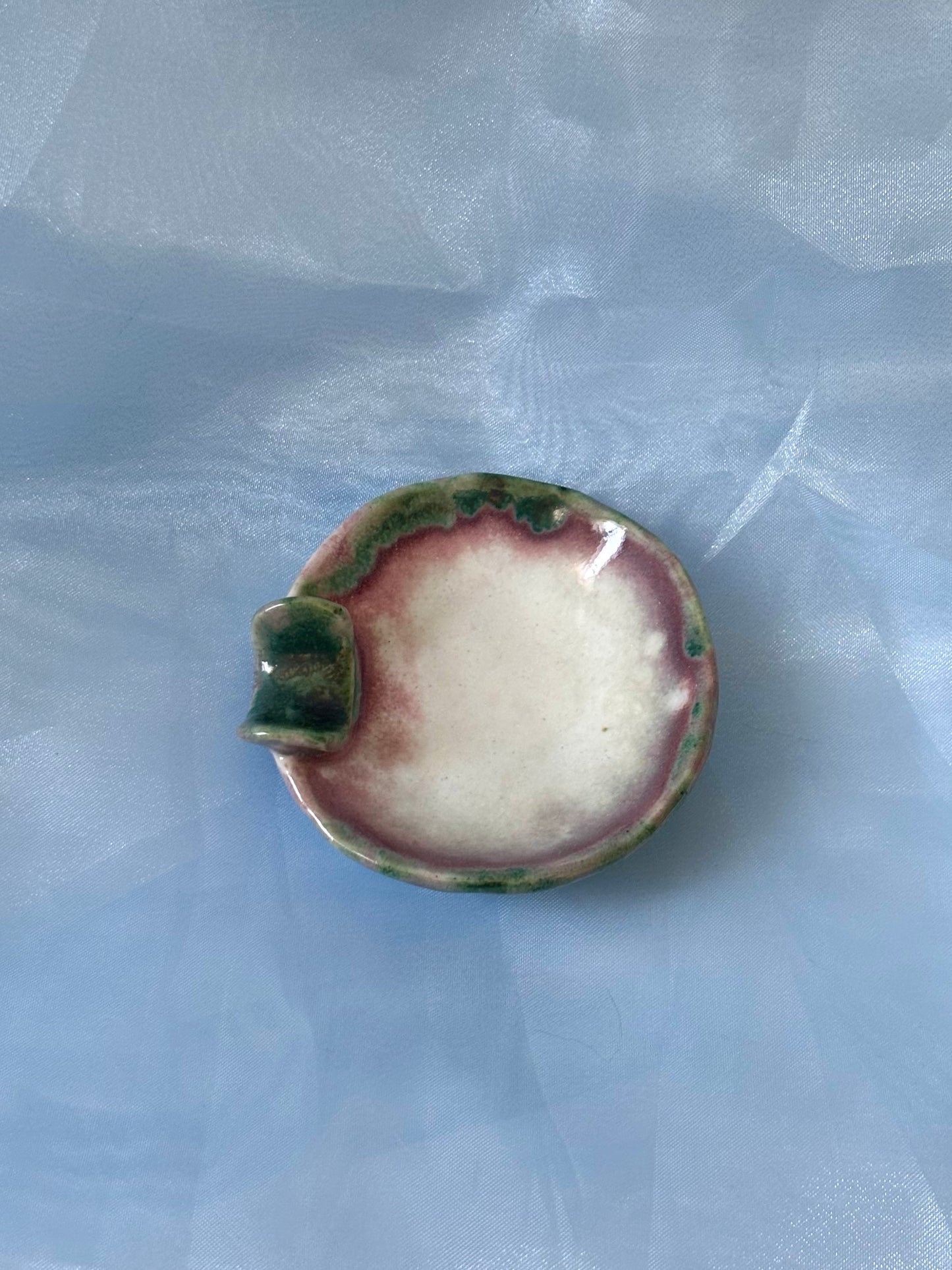 Mini Porcelain Copper Ashtray