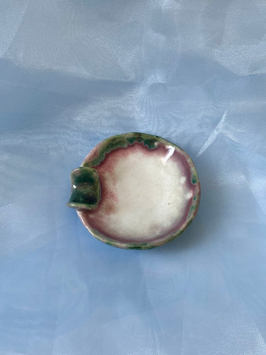 Mini Porcelain Copper Ashtray